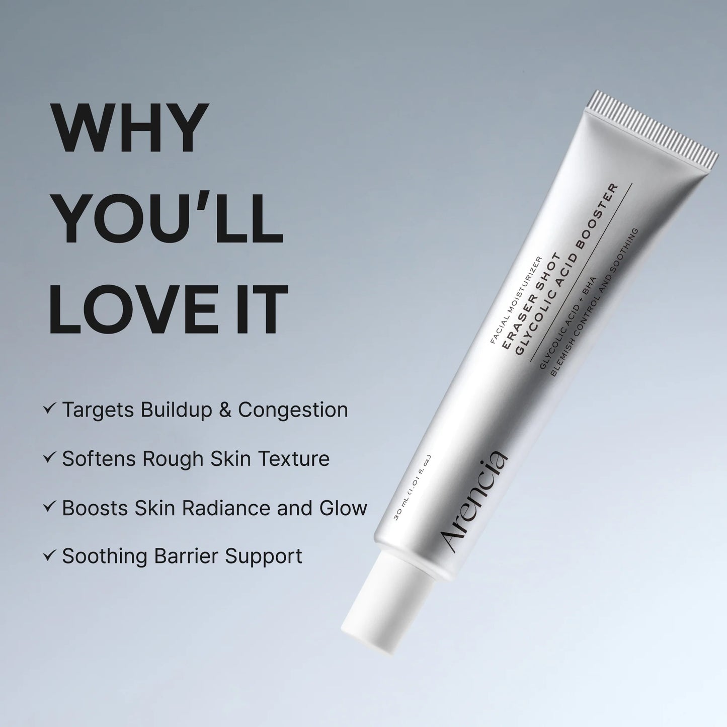 Arencia - Eraser Shot Glycolic Acid Booster