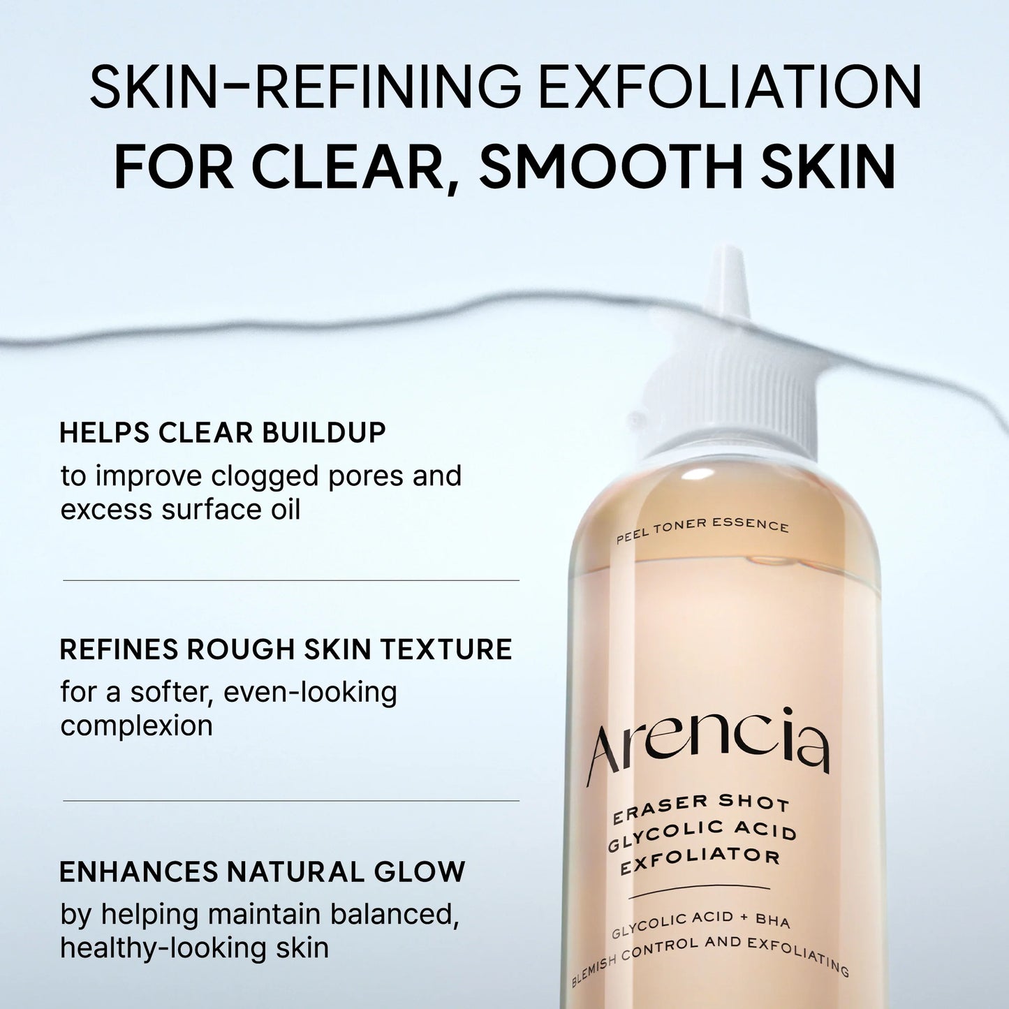 ARENCIA - Eraser Shot Glycolic Acid Exfoliator