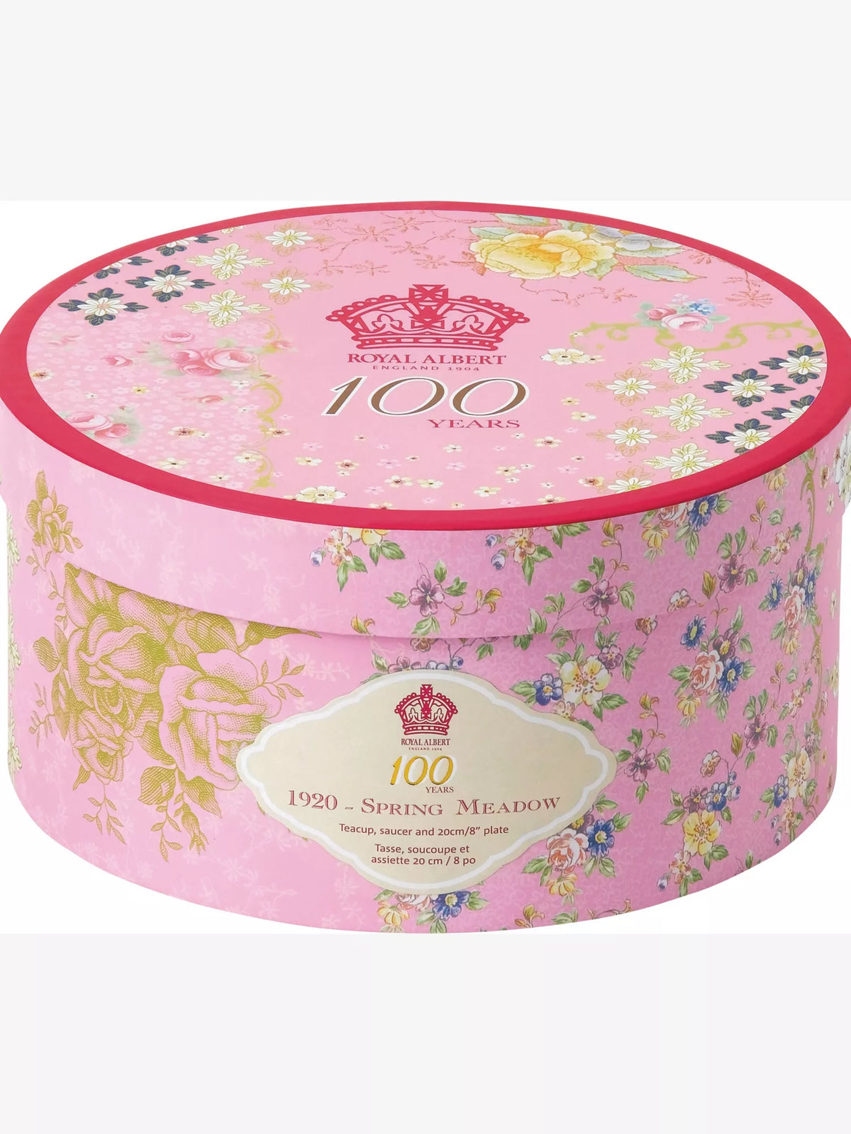Royal Albert - 100 Years Spring Meadow 3-Piece Tea Set (1920s)