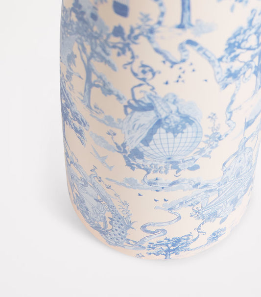 Harrods - Toile Water Bottle 500ml (Blue)