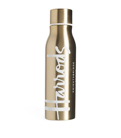 Harrods - Metal Logo Water Bottle (450ml)