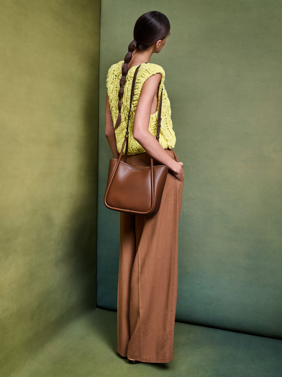 CHARLES & KEITH  - Mini Lyla Tubular Tote Bag