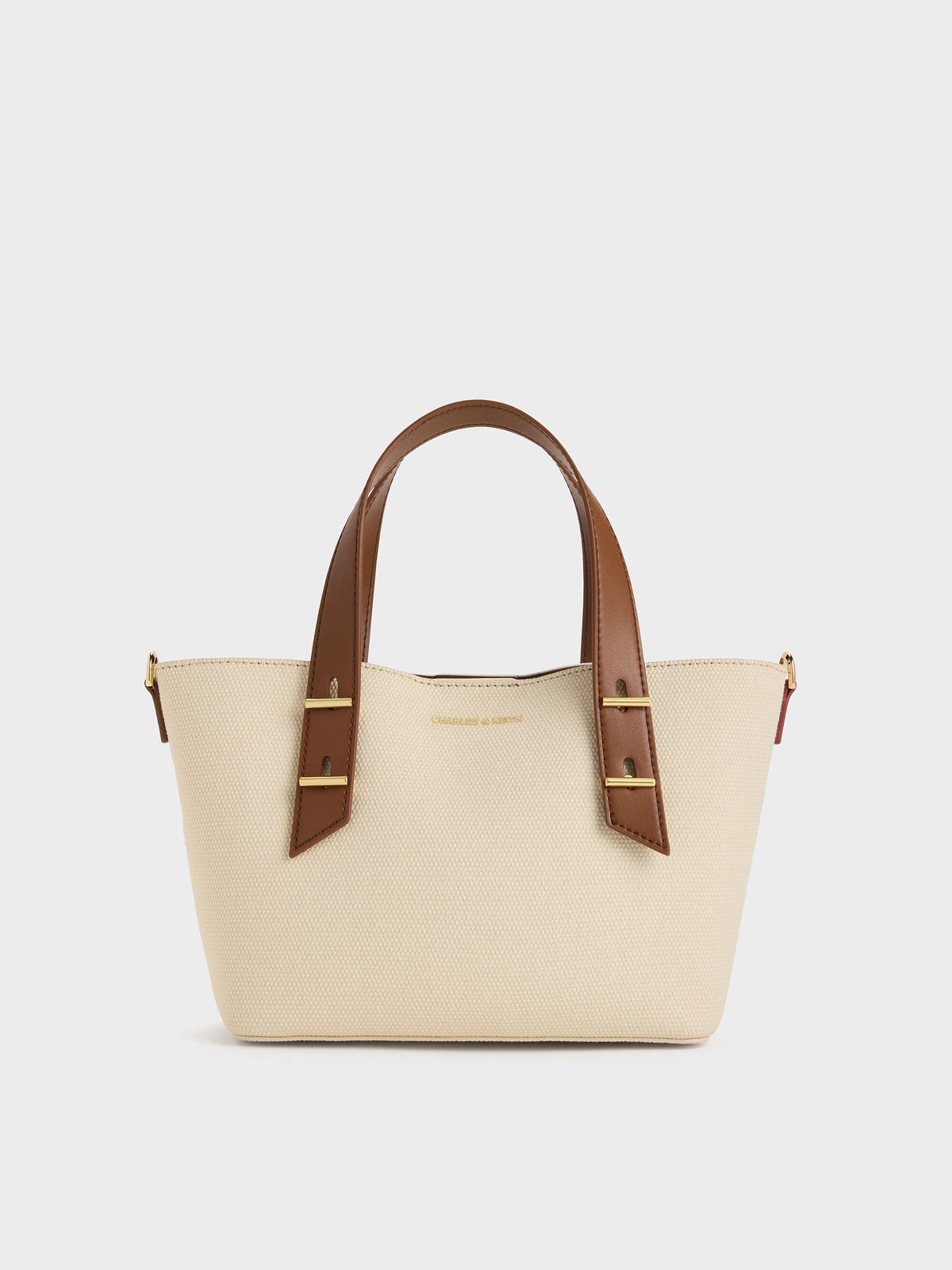CHARLES & KEITH Mini Shania Canvas Tote Bag - Multi
