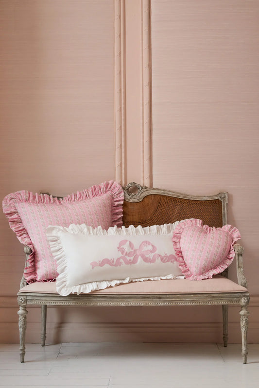 LoveShackFancy - Forever In Love Ruffle Euro Sham Set Of 2