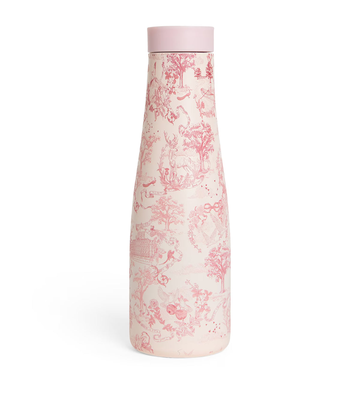Harrods - Toile Water Bottle 500ml (Pink)