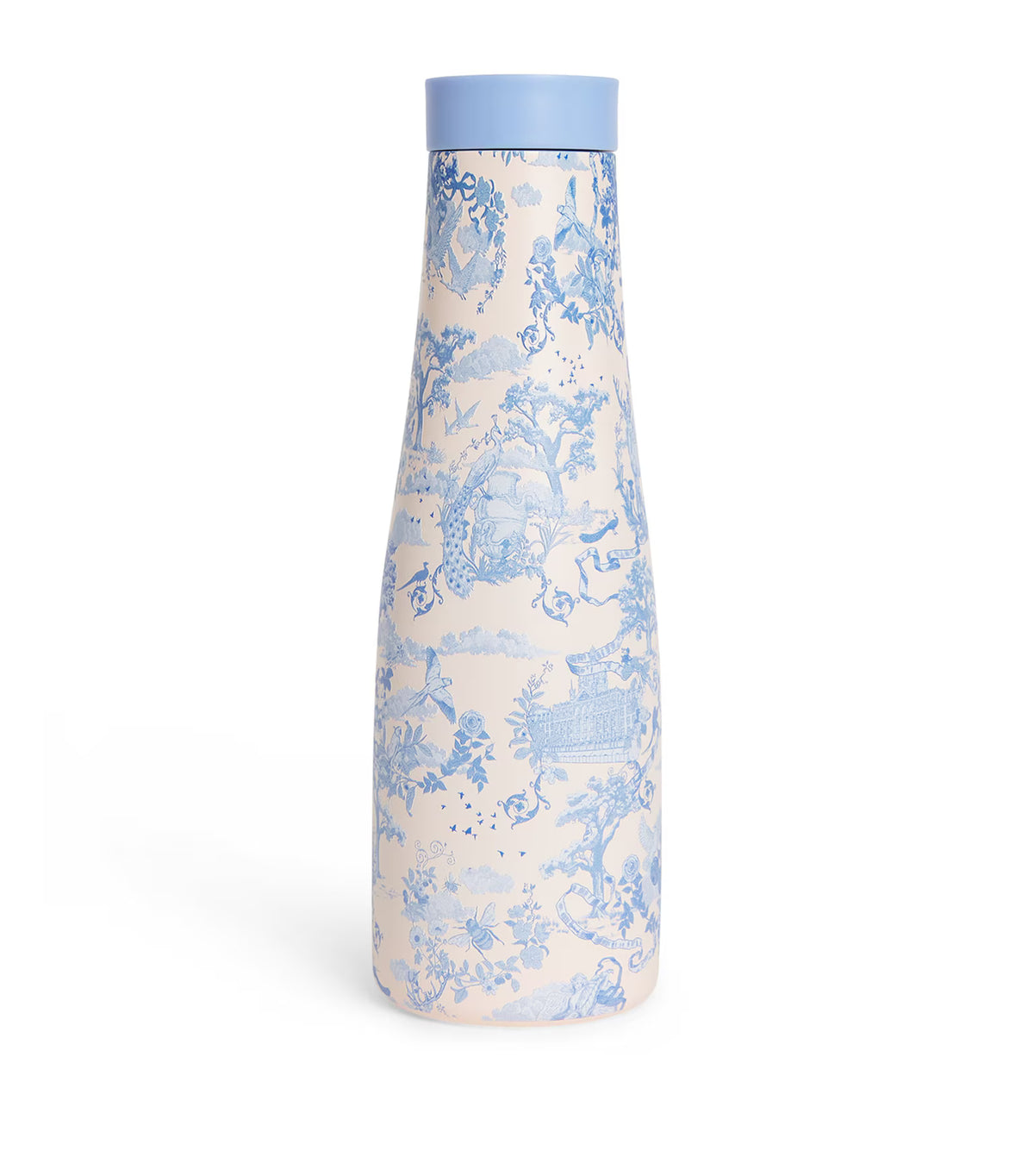 Harrods - Toile Water Bottle 500ml (Blue)