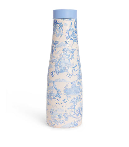Harrods - Toile Water Bottle 500ml (Blue)
