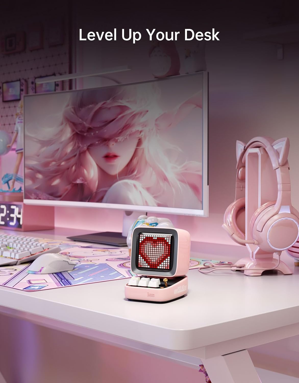 Divoom Ditoo Retro Pixel Art Game Bluetooth Speaker