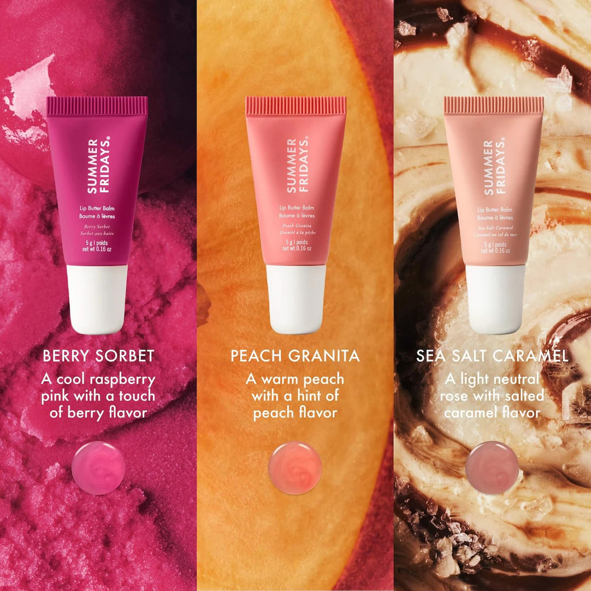 Summer Fridays Minis Lip Balm Trio (0.35 Oz)