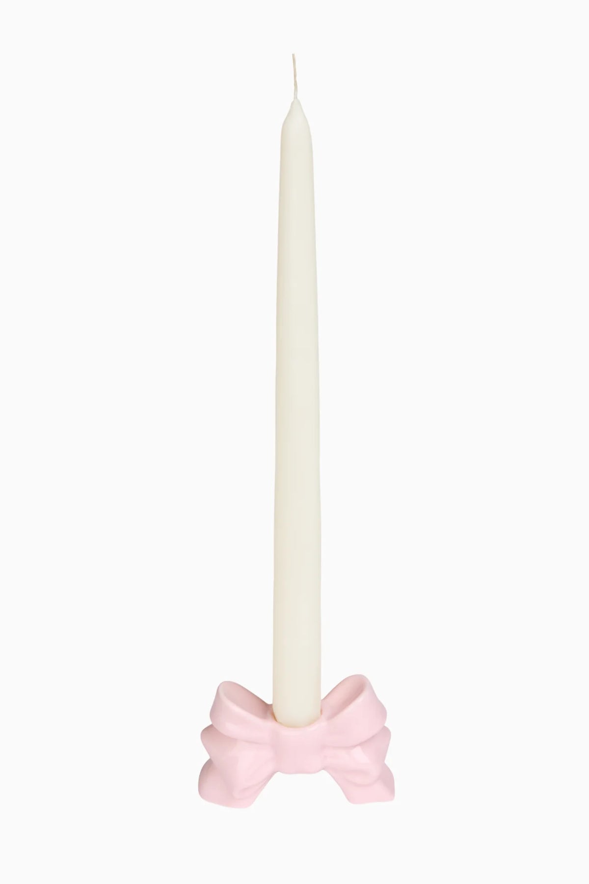 LoveShackFancy - Porcelain Bow Candlestick Holder - Set Of 2
