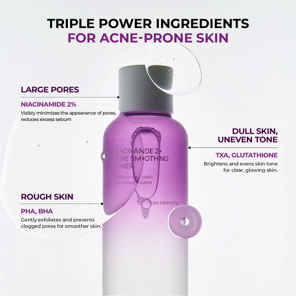 JUMISO - Niacinamide 2+ Pore Smoothing Toner