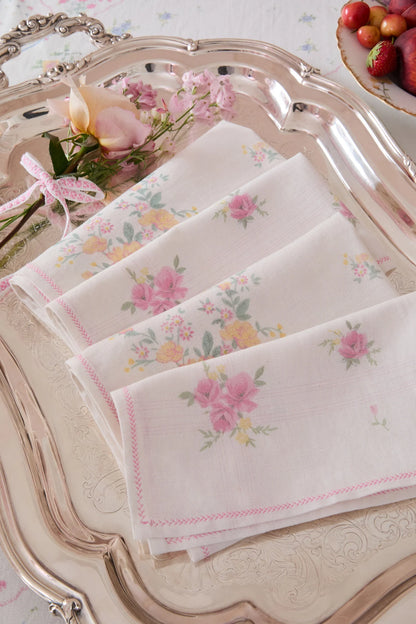 LoveShackFancy - Hanky Napkin Set Of 4